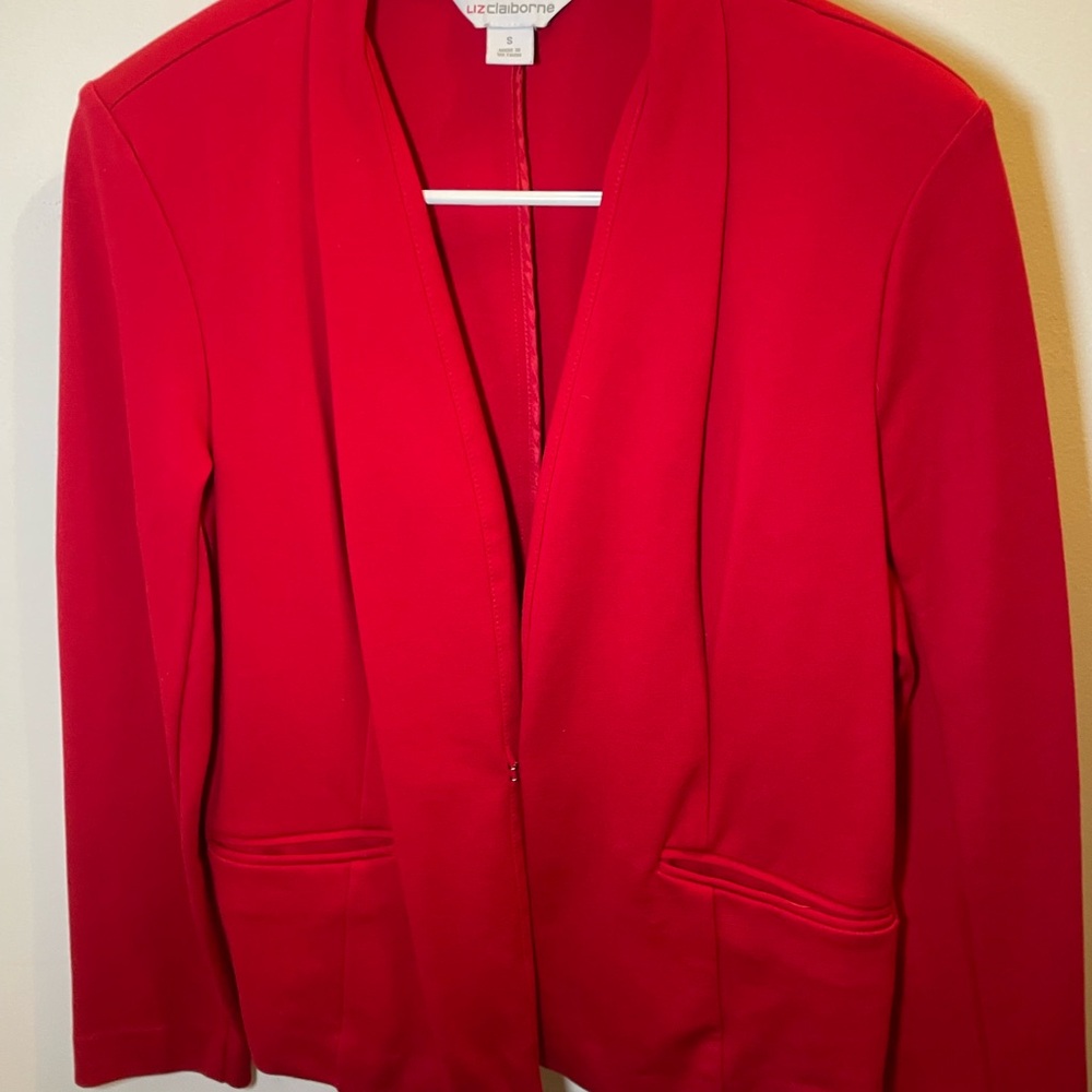 Liz Claiborne Red Blazer